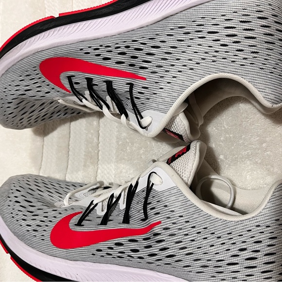 MENS NIKE ZOOM WINFLO RED ORBIT RUNNING SHOES - Picture 5 of 7